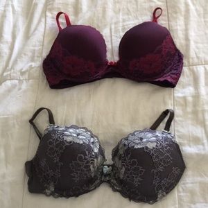 2 Cute Push-up bras